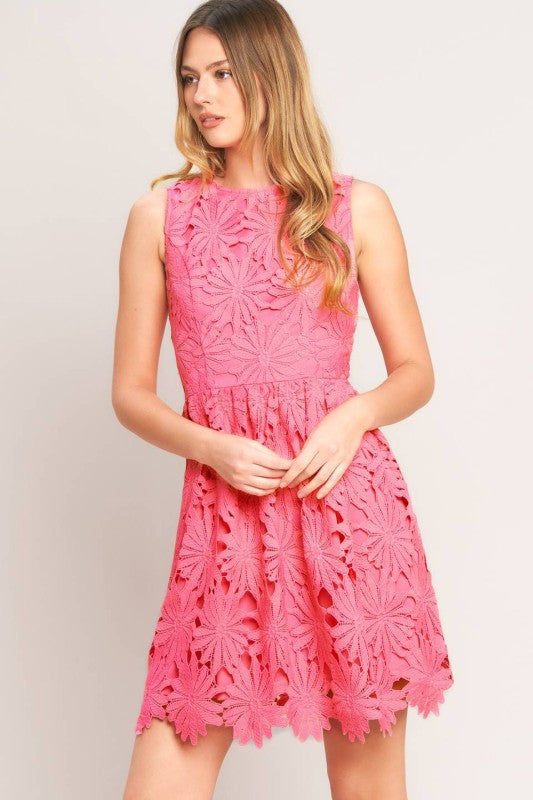 Lace Mini Dress