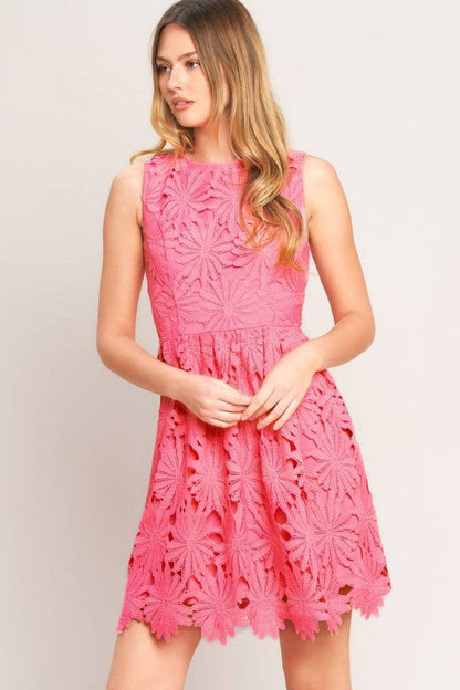 Lace Mini Dress