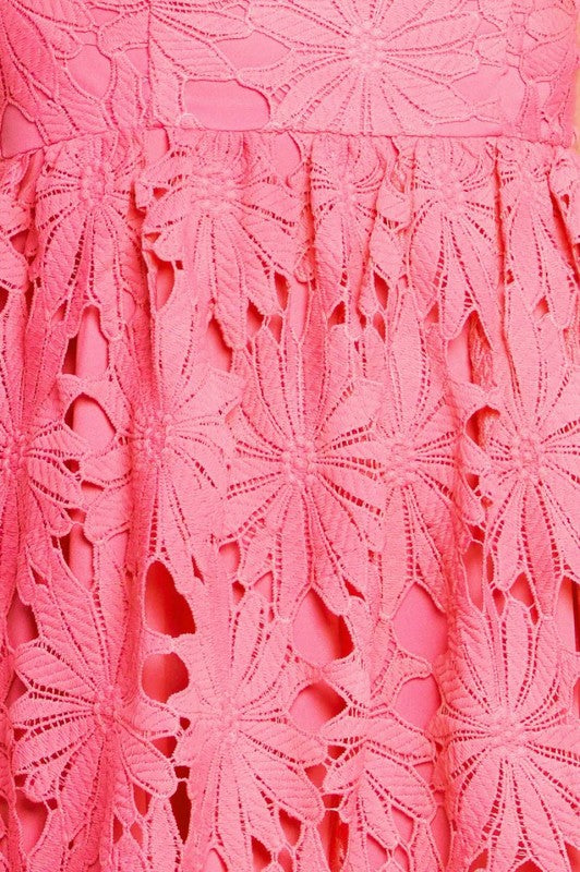 Lace Mini Dress