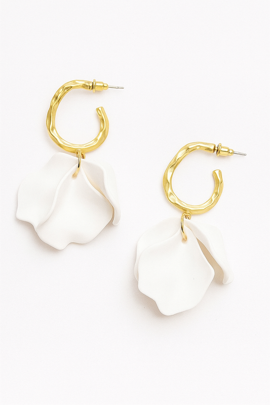 White chiffon
