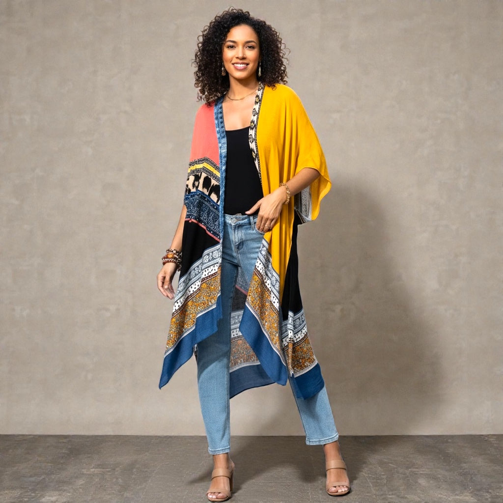 Women's Sienna Patchwork Kimono
