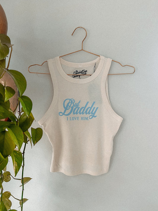 Underground Original Design: But Daddy I Love Him Cropped Tank