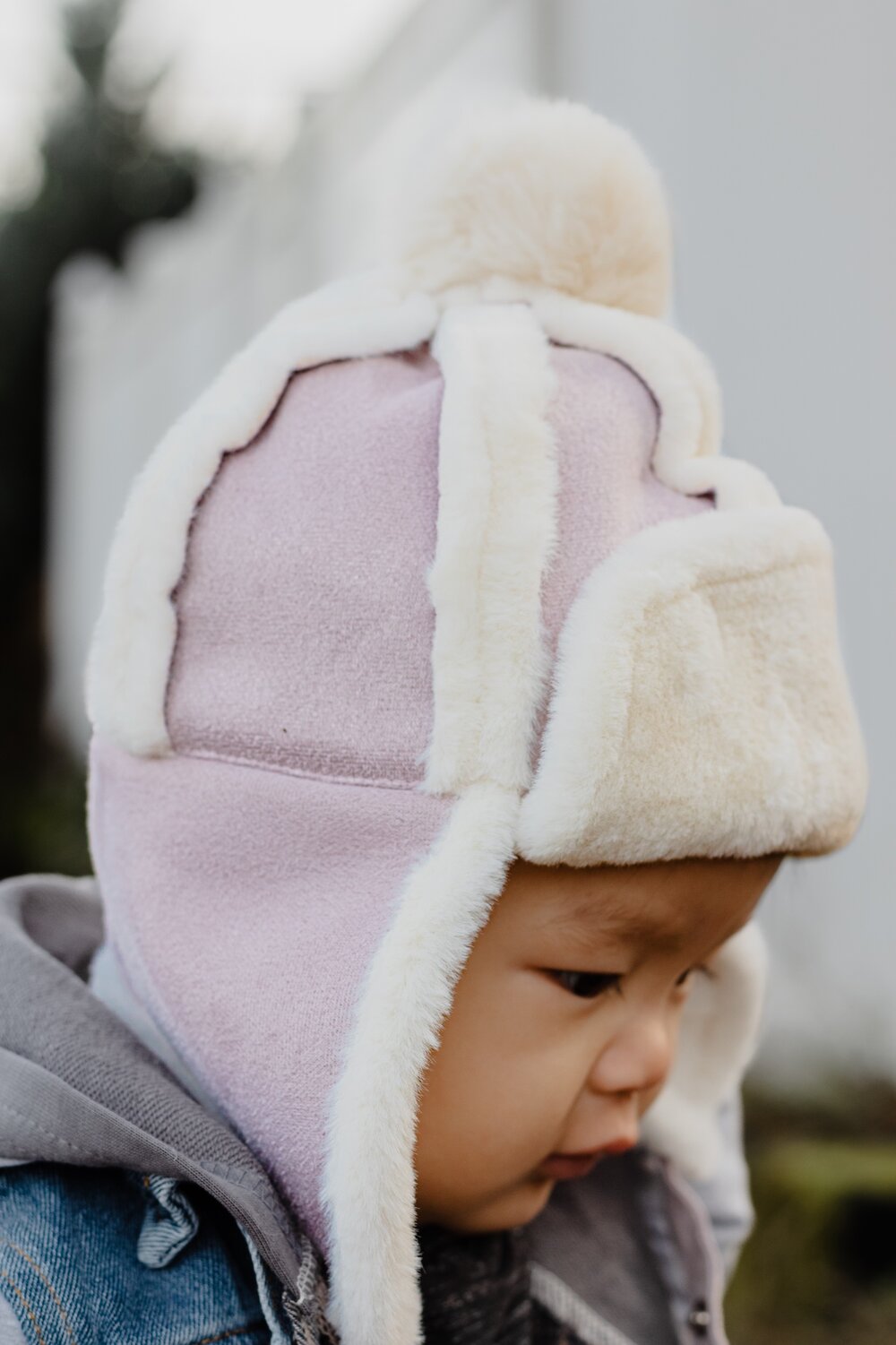 Kids Sherpa Aviator Winter Hat with Ear Flaps | Warm Fleece Pullover