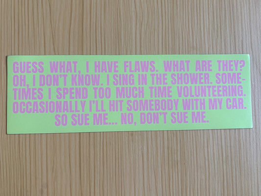 Underground Original Design: The Office, Michaels hits Meredith Car Magnet