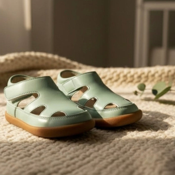 Toddler Wide Toe Box Sandals| Sprout Barefoot Summer Sandals for Kids