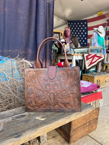 The Mini Tote| Artisan Leather Mini Tote Bag