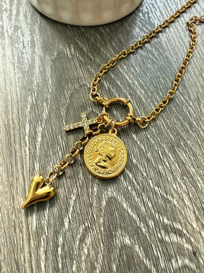 Faith & Fortune Charm Chain