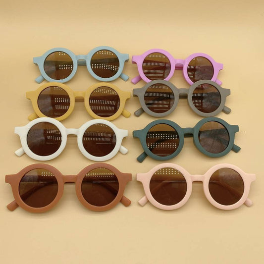 Retro Kids Sunglasses – UV 400 Protection Vintage Shades for Toddlers & Kids| Vintage