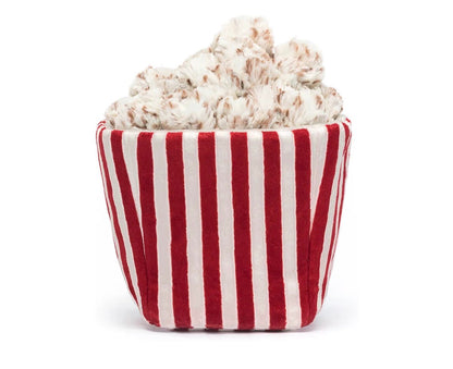 Pre-Order Movie Night Popcorn Plushie | 8.5” Ultra-Soft Sensory Food Toy