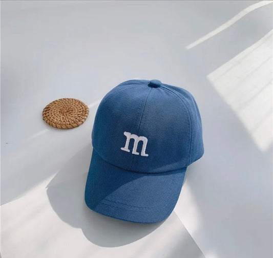 M&M Inspired Kids Baseball Hat – Toddler Sun Cap with Adjustable Strap (Ages 1–4)