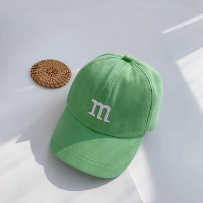 M&M Inspired Kids Baseball Hat – Toddler Sun Cap with Adjustable Strap (Ages 1–4)