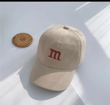 M&M Inspired Kids Baseball Hat – Toddler Sun Cap with Adjustable Strap (Ages 1–4)
