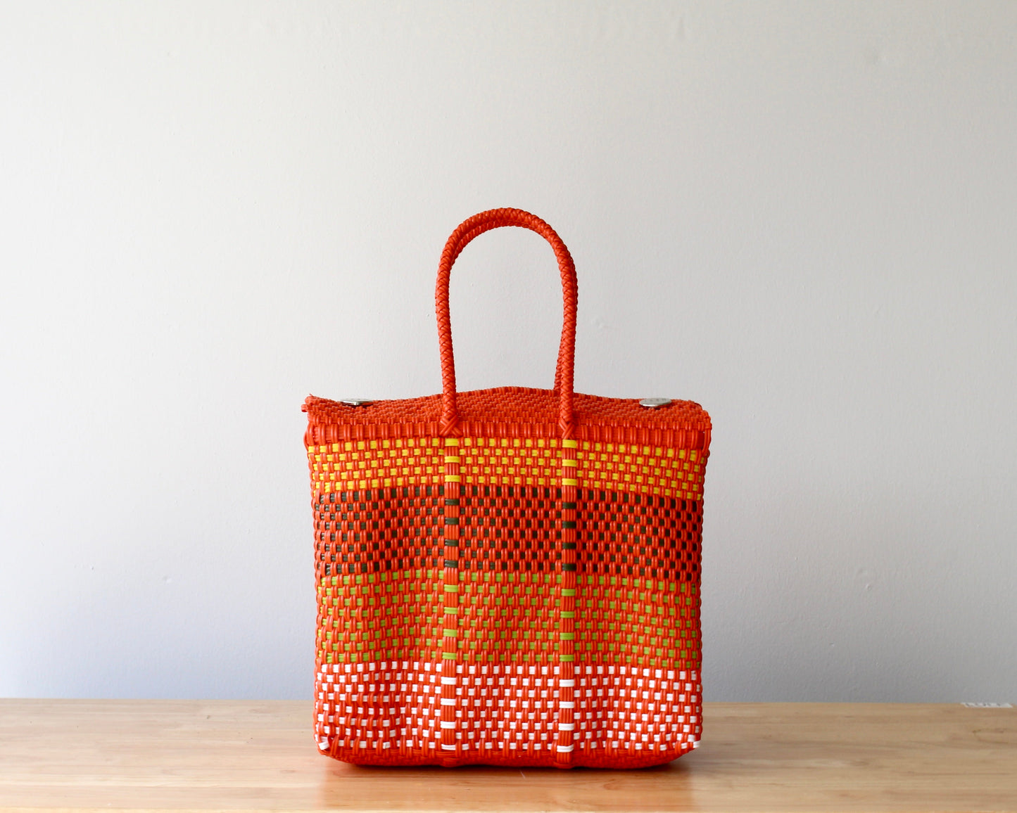 Brenda Handwoven Handbag - Citrus Fresh