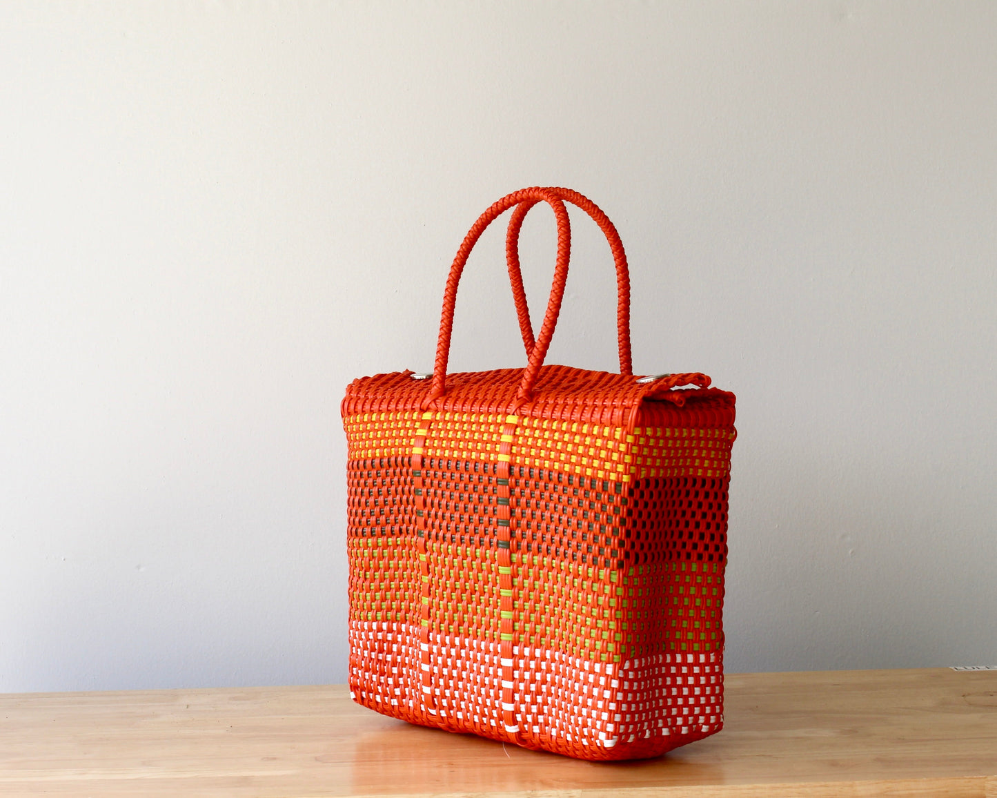 Brenda Handwoven Handbag - Citrus Fresh