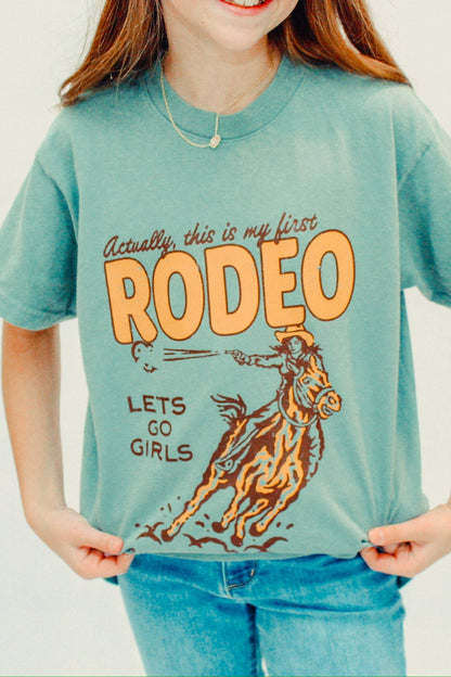 Underground Original Design: * KIDS * Actually This is My First Rodeo Kids T-Shirt