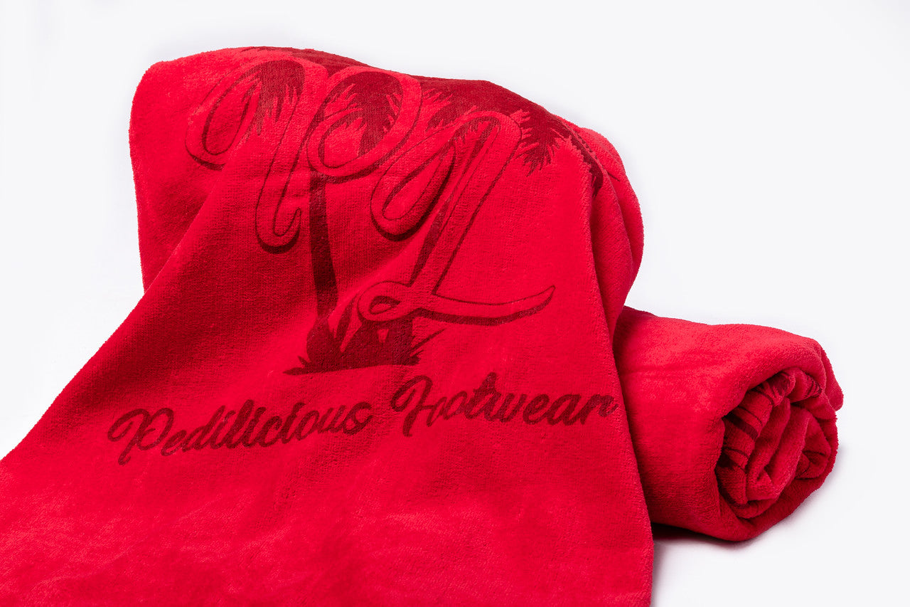 Pedi Licious Sole-mates Beach Towels
