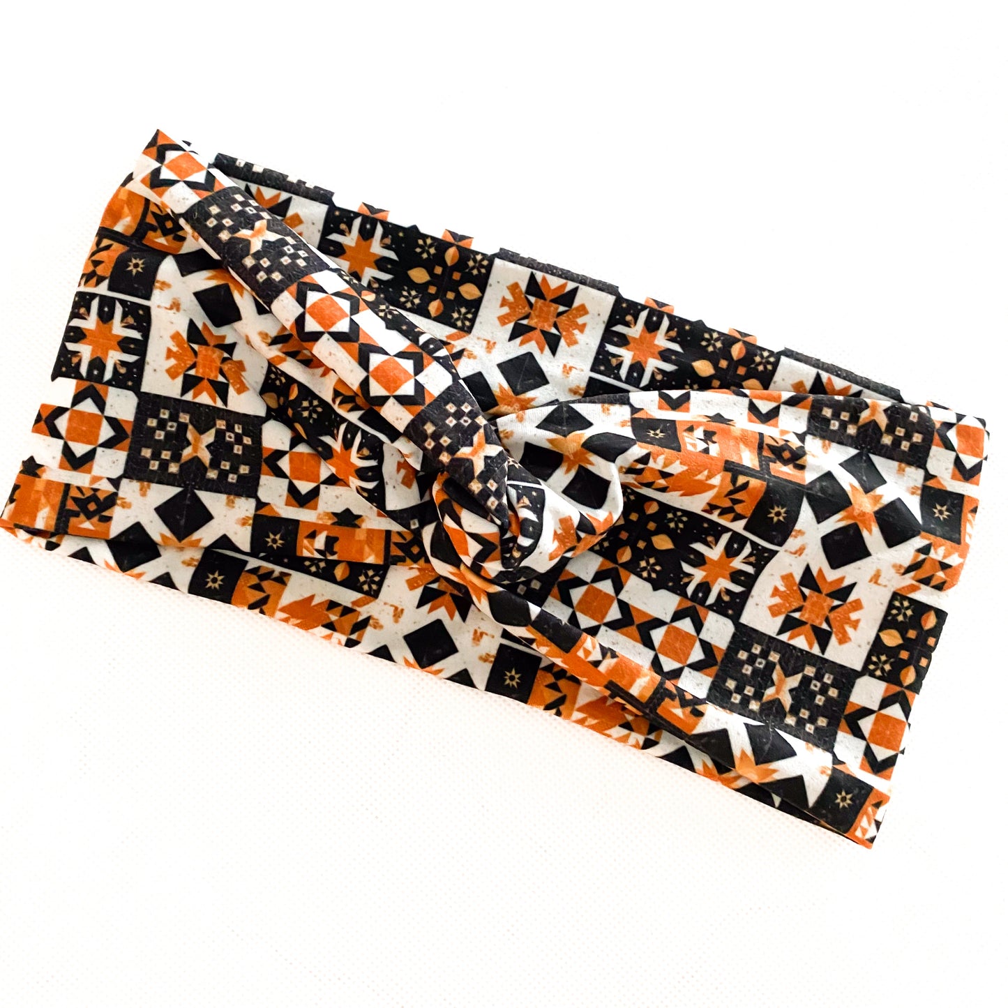 Earthy Patchwork Headband