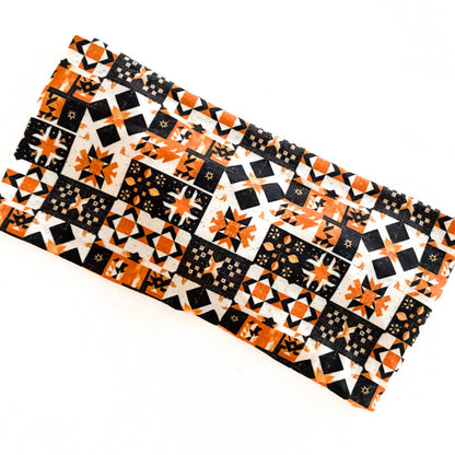 Earthy Patchwork Headband