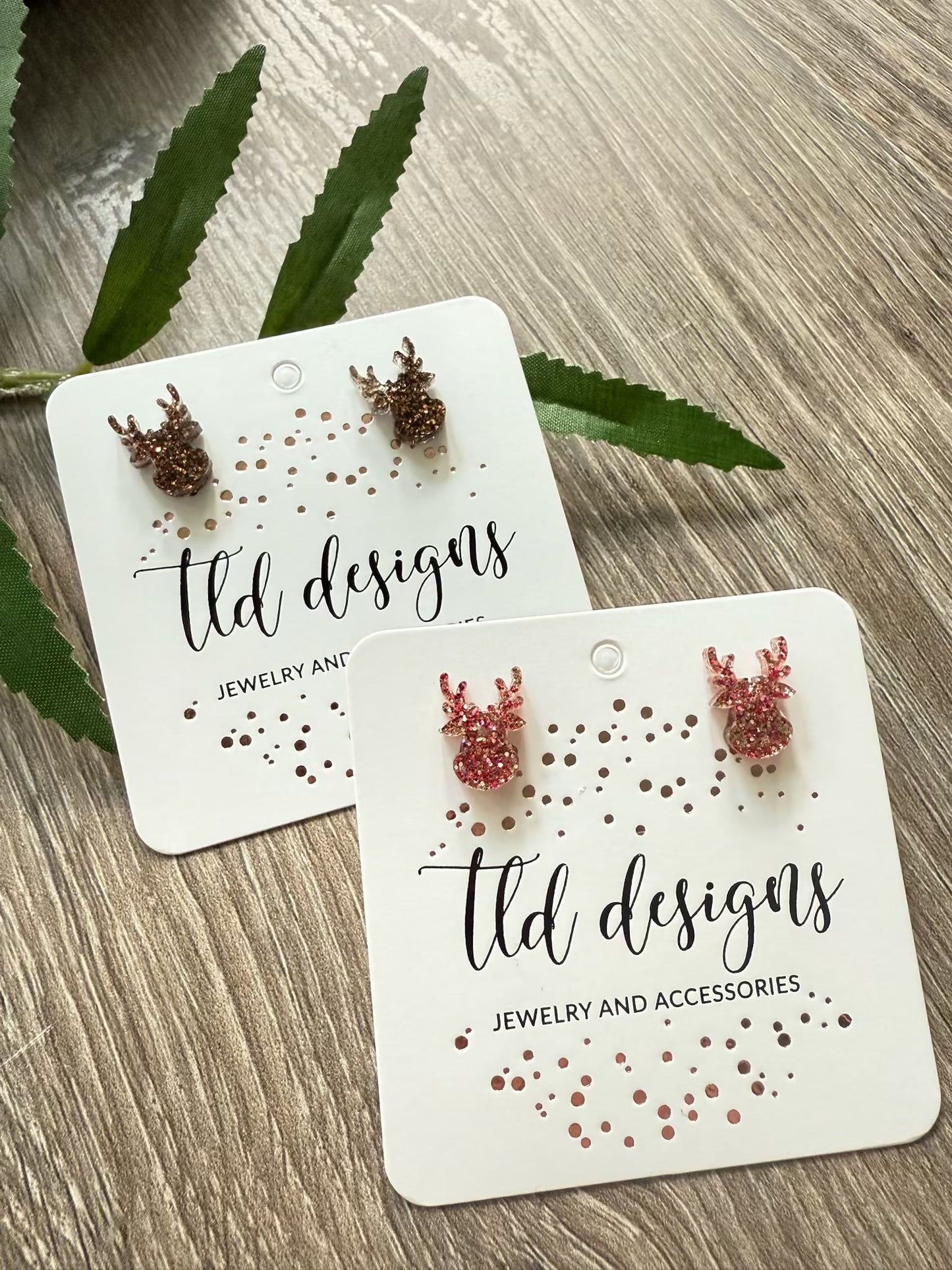Reindeer Studs