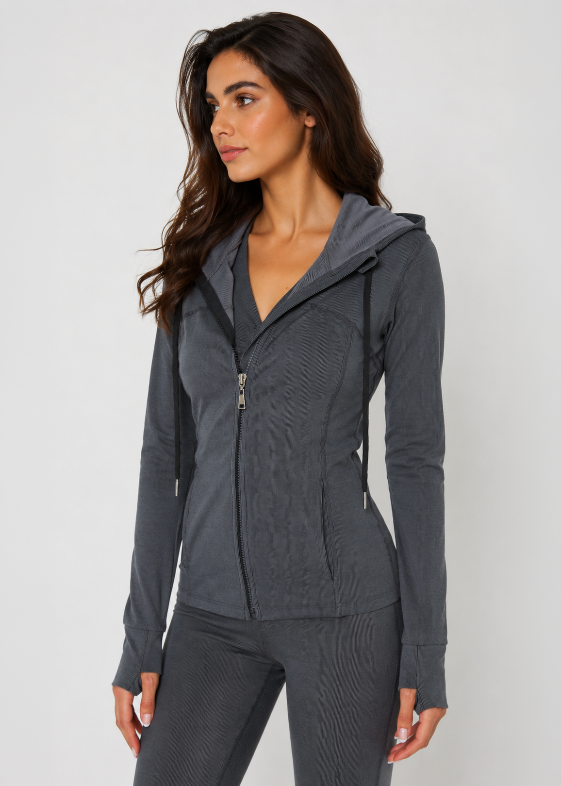 Contour Zip Hoodie Made in USA