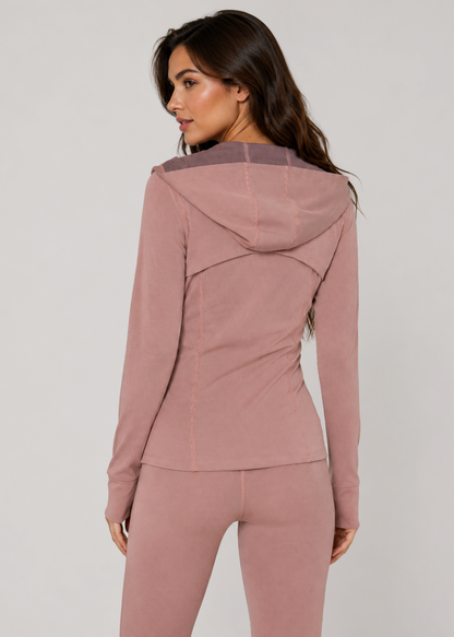 Contour Zip Hoodie Made in USA