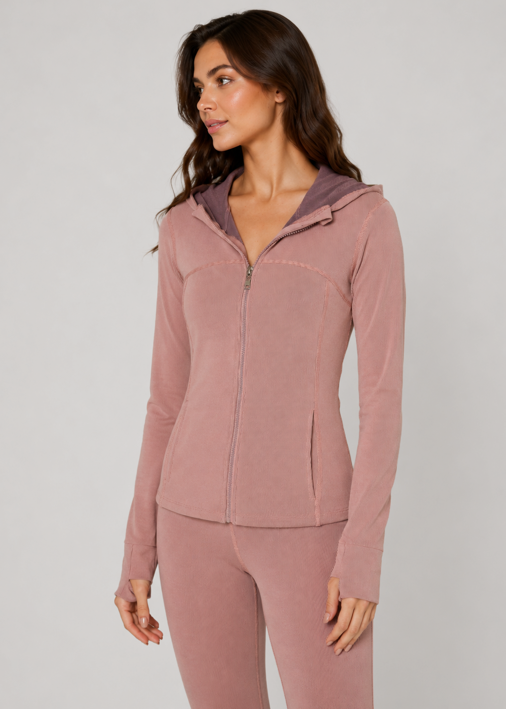 Contour Zip Hoodie Made in USA