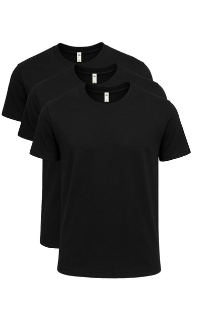 3 pack Extra Soft Medium Weight Short Sleeve T-Shirts – Mashh Gear