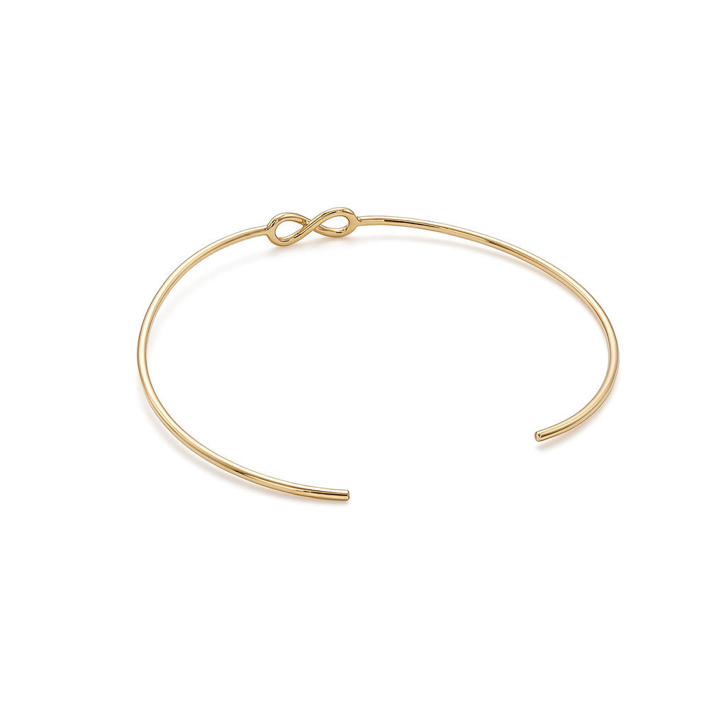 Infinite Cuff Brass Choker Necklace | Saya