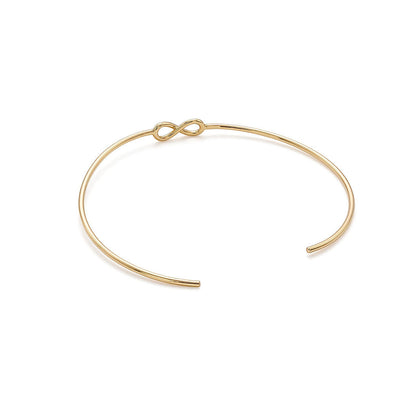 Infinite Cuff Brass Choker Necklace | Saya
