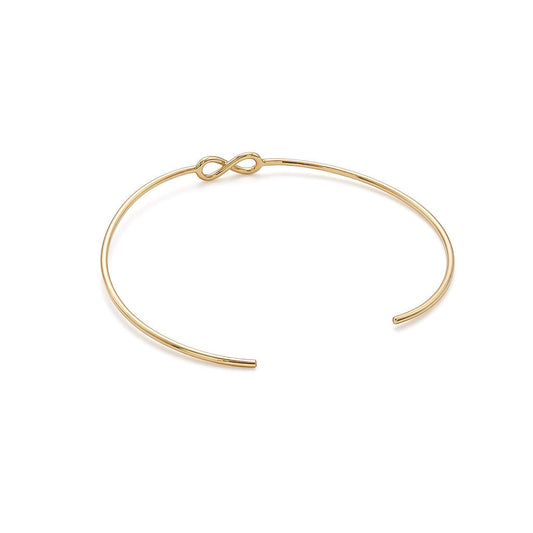 Infinite Cuff Brass Choker Necklace | Saya