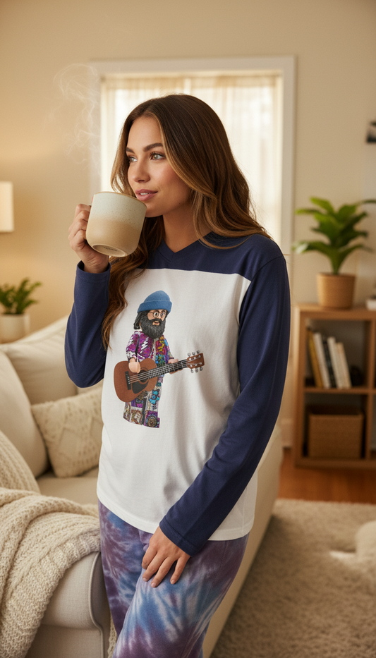 Jerry G LeGoo Sun Fade Color-Block T-Shirt