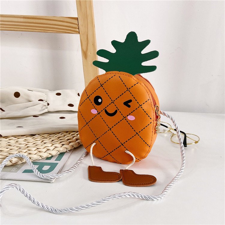 Kids’ Crossbody Bag, Best Gift for Kids | Handbag for Girls | Pineapple