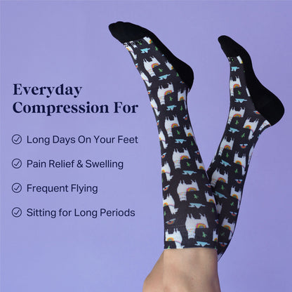 Cute Compression Socks