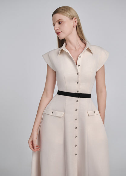 Kate Shirt Midi Dress