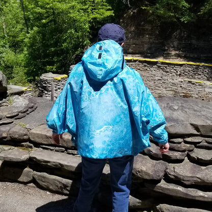 Brella Light Blue Rain Jacket