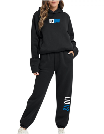 Detroit Duo Tone Sweatsuit SET