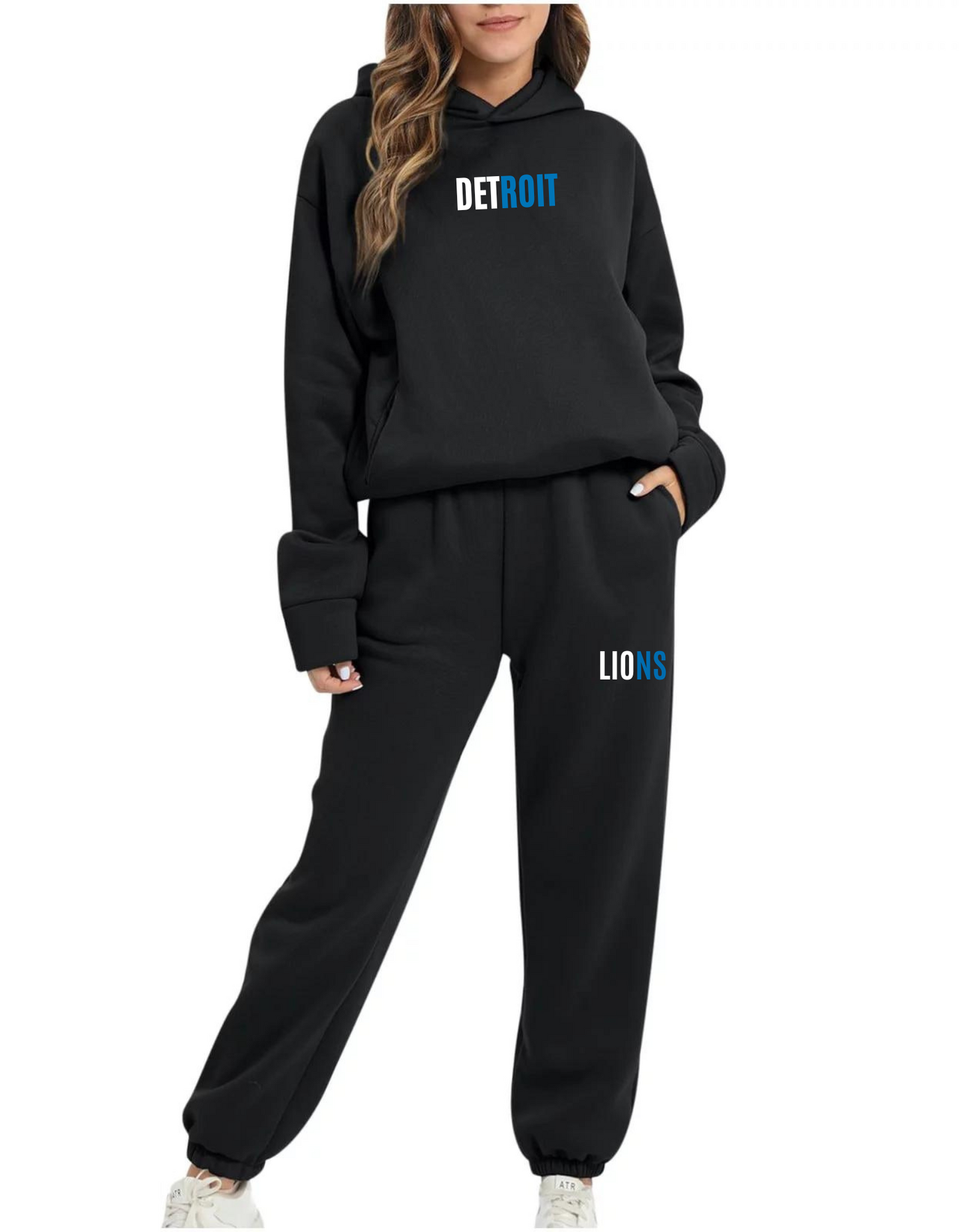 Detroit Duo Tone Sweatsuit SET