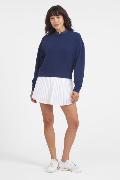 Crewneck Pullover | Blueberry
