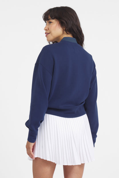Crewneck Pullover | Blueberry