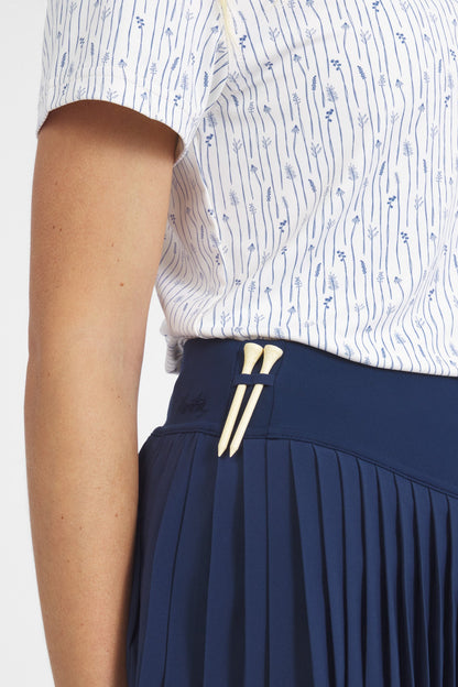 Pleated Skirt | Blueberry