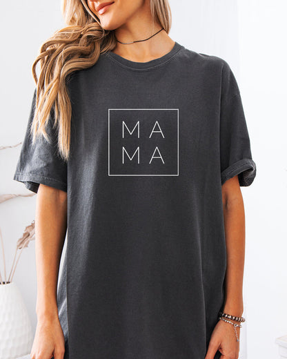 Mama Comfort Colors T Shirt (Square/Boxed)