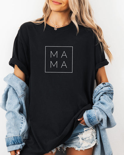 Mama Comfort Colors T Shirt (Square/Boxed)