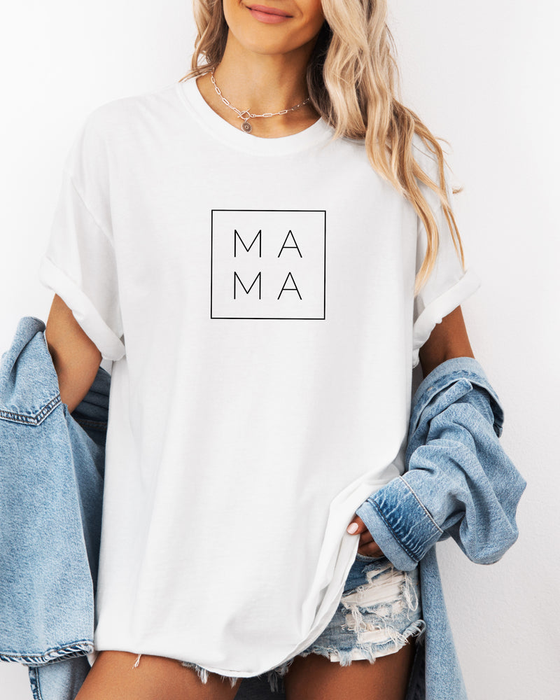 Mama Comfort Colors T Shirt (Square/Boxed)