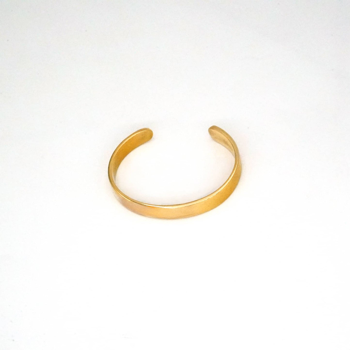 Wide Brass Cuff Bracelet | Kanga