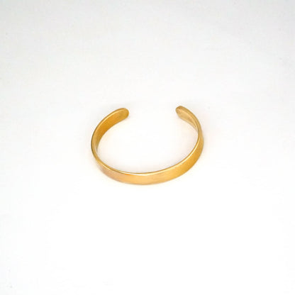 Wide Brass Cuff Bracelet | Kanga