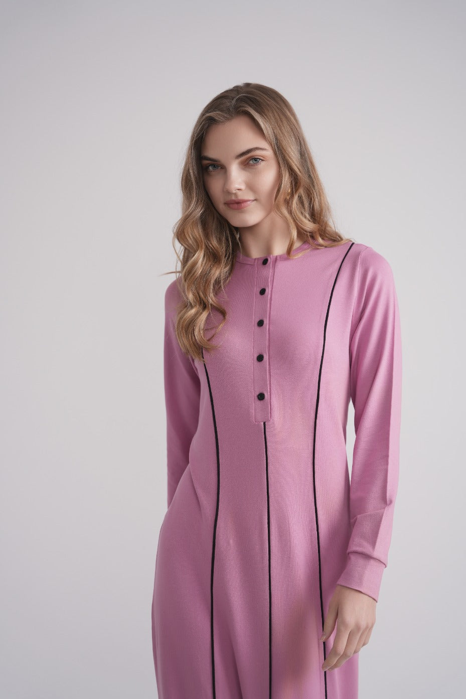 Taping Trim Nightgown