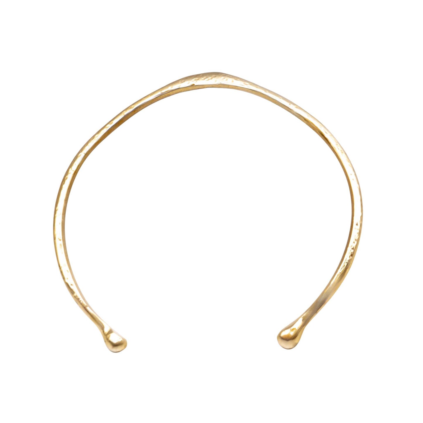 Wide Neck Cuff Brass Choker Necklac | Msala