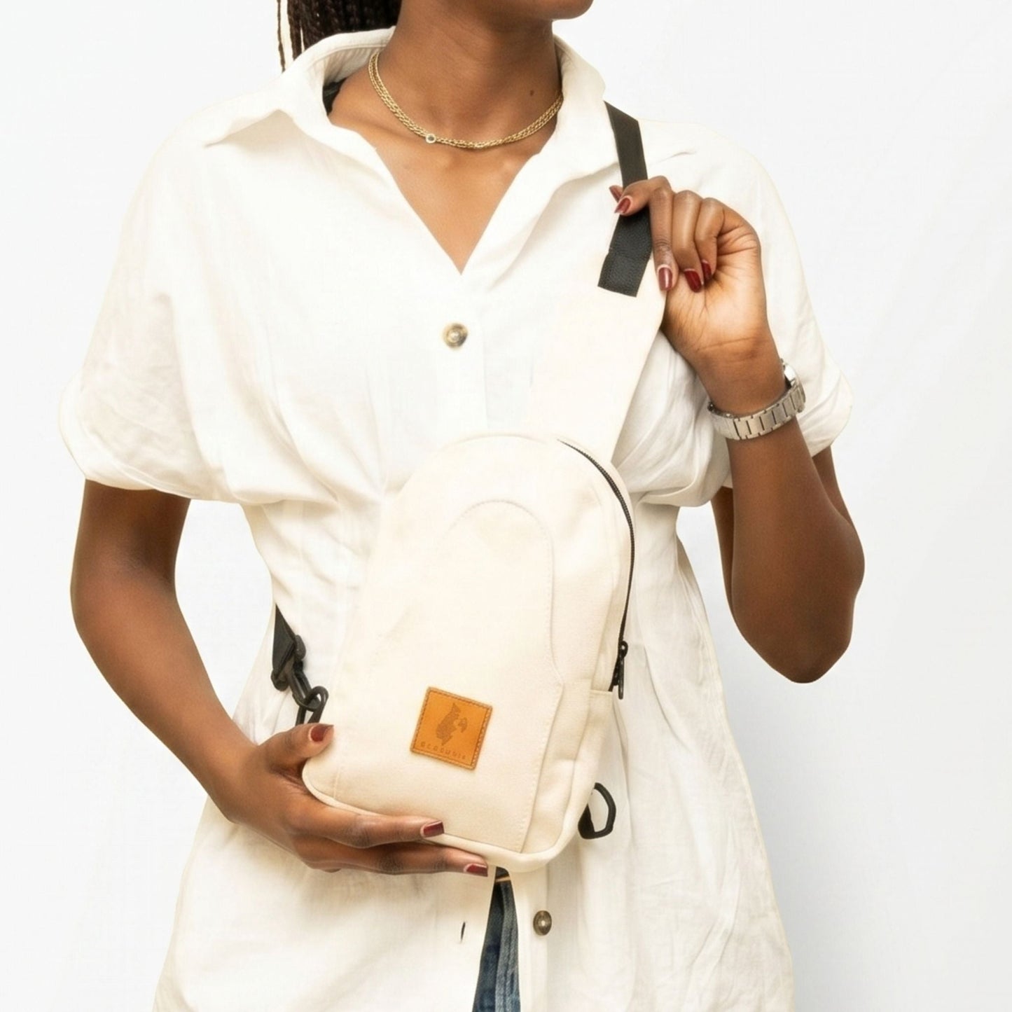 Small Canvas Crossbody Sling Bag for Men & Women | Buru