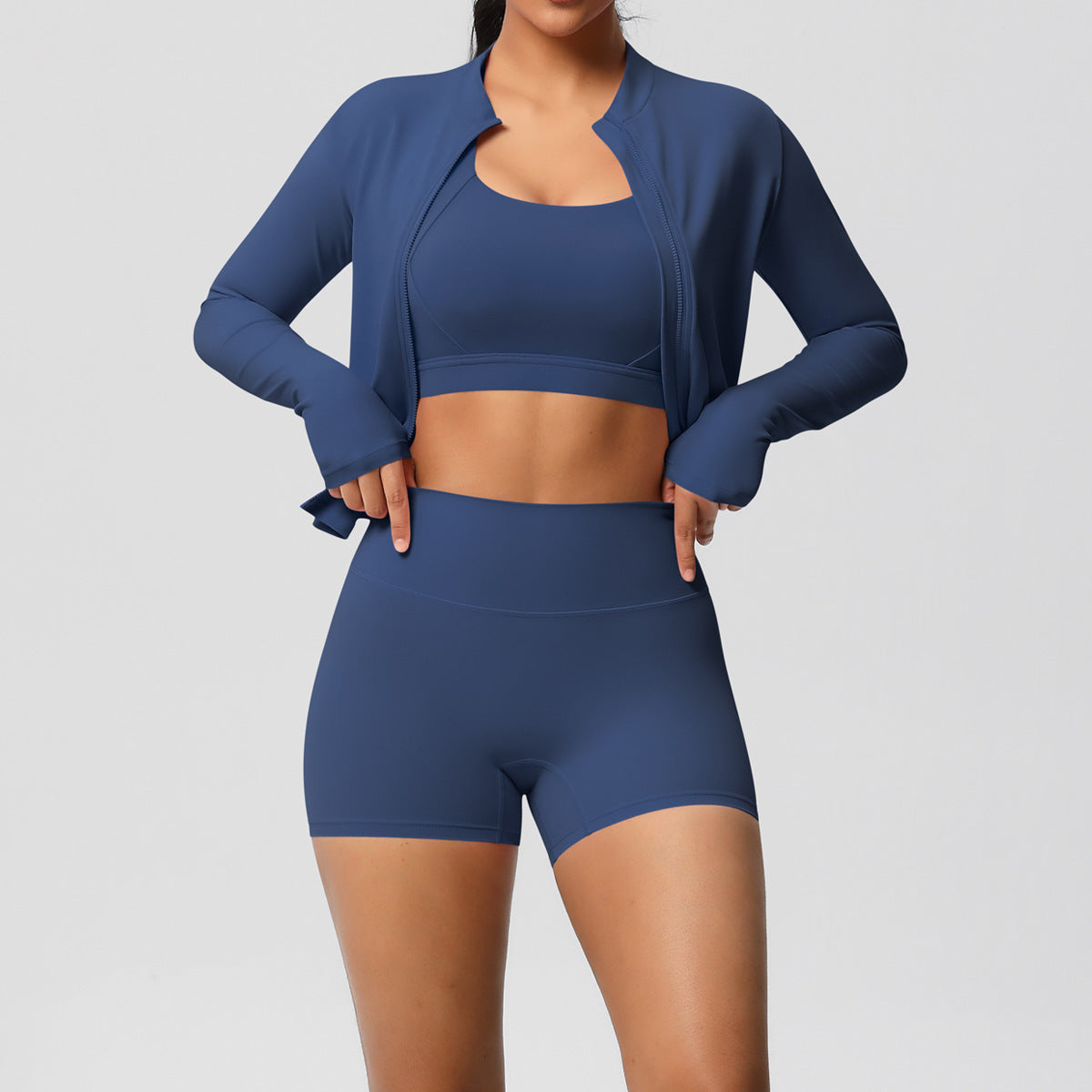 Fitness Sports Wear Three Piece Set
