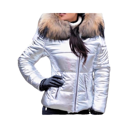 Women's New Creative Down Hood Large Coats